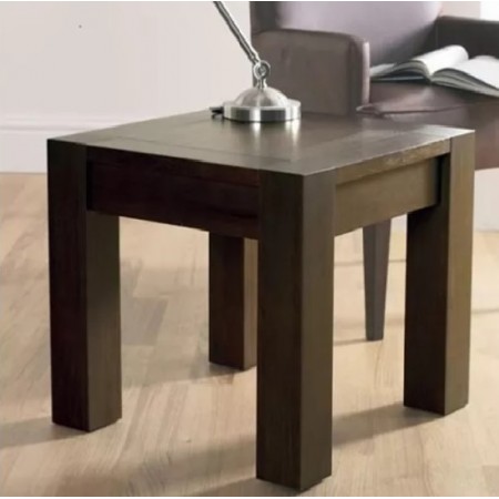 ChunKy Walnut : Đôn Góc Trang Trí Gỗ Sồi - 1 Tầng
